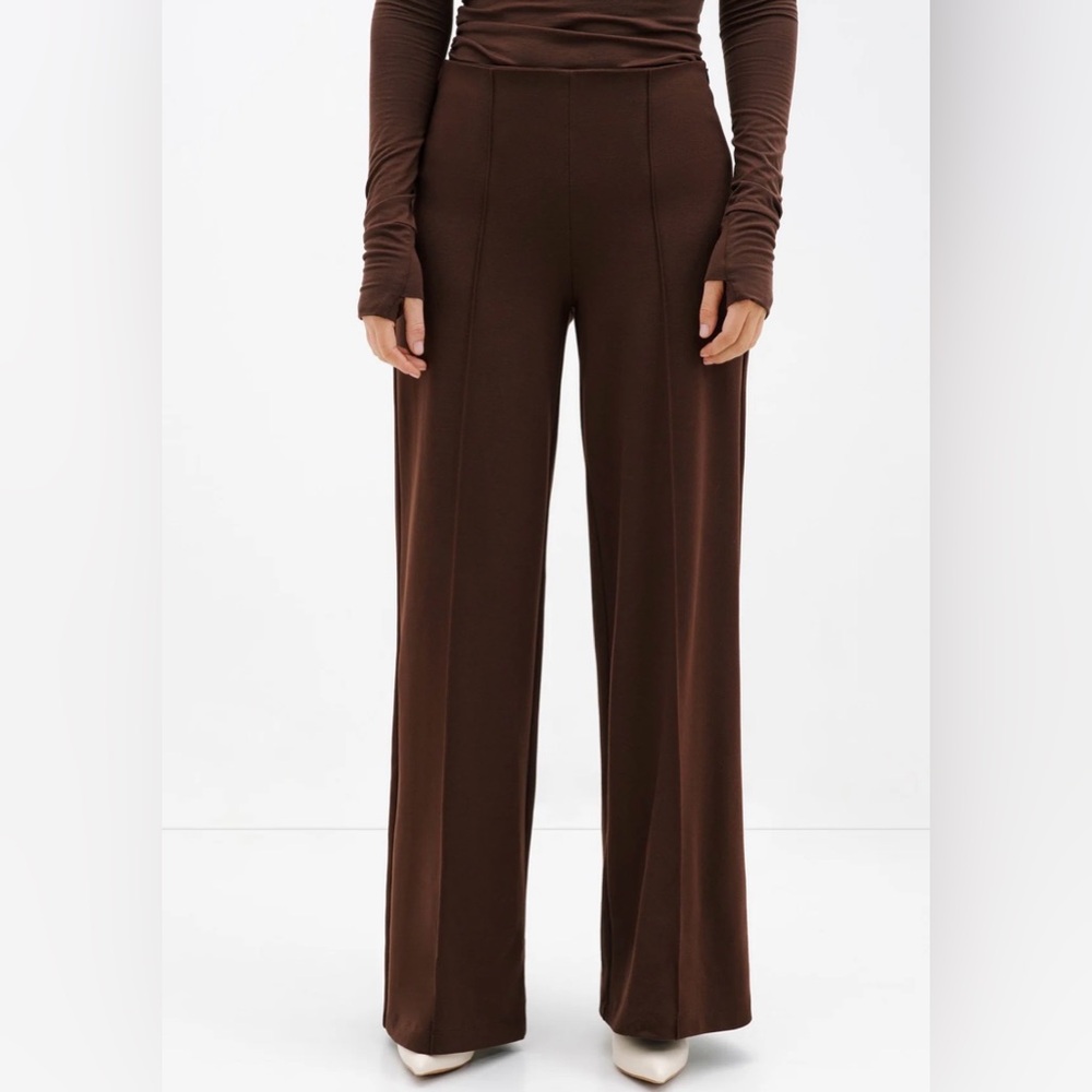 Marcella NYC Gina Pants In Espresso XXL